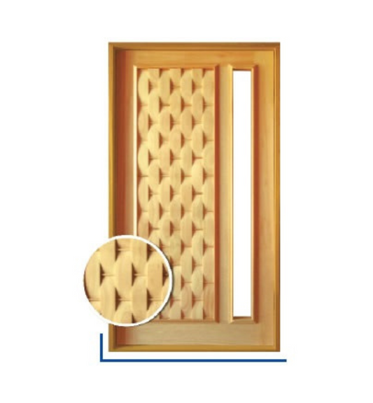 Porta Couro com Visor