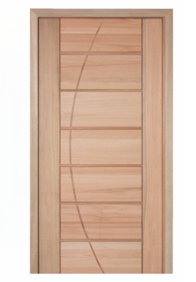 Porta Maciça Frisada 186